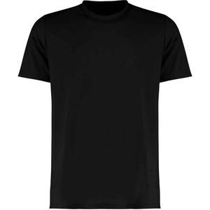 Kustom Kit Mens Cooltex Plus Moisture Wicking Regular T-Shirt / Black